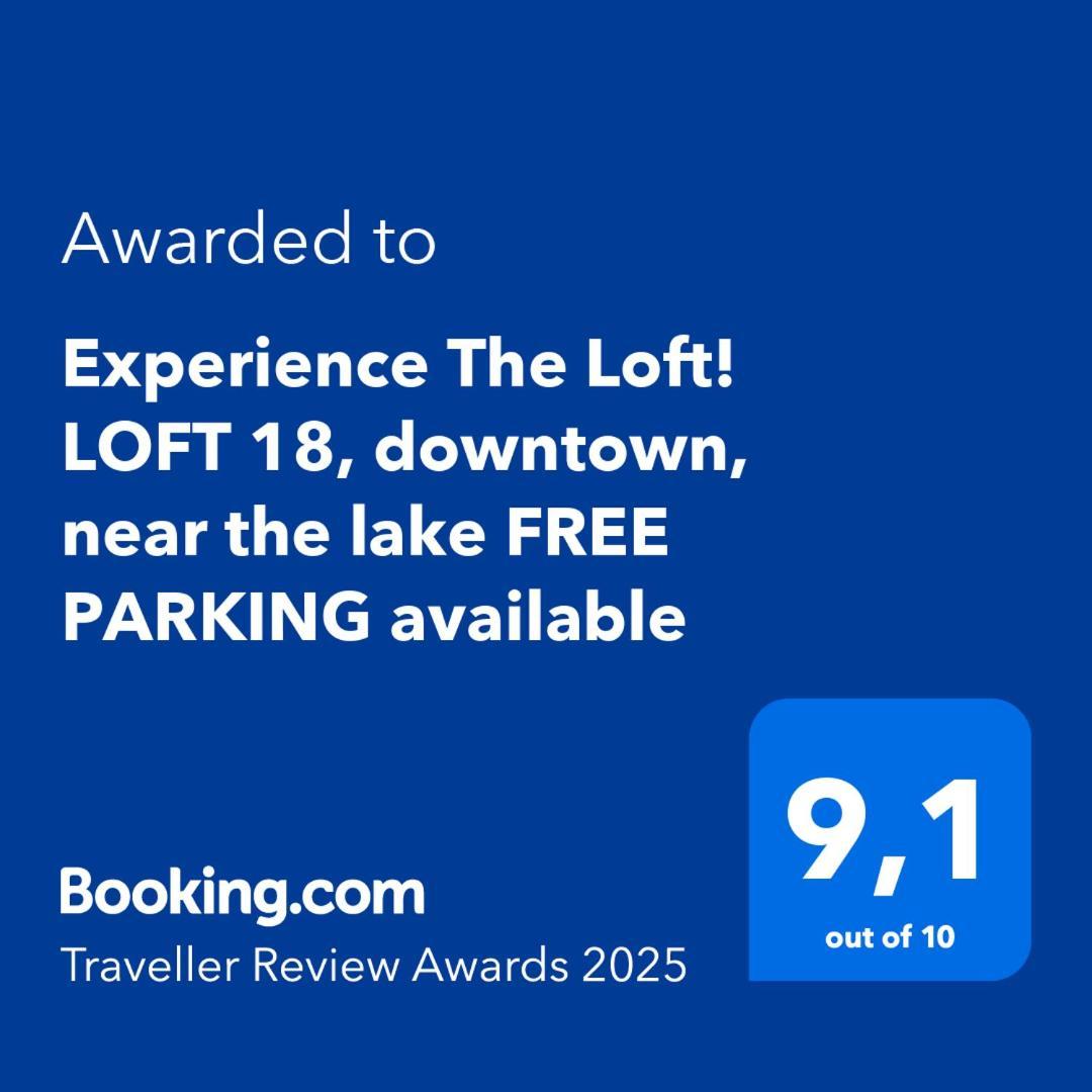 Experience The Loft! Loft 18, Downtown, Near The Lake Free Parking Available Lugano Extérieur photo